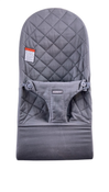 Shop BabyBjorn Bouncer Bliss, Anthracite Cotton Classic Quilt, Dark Gray at GoodBuy Gear