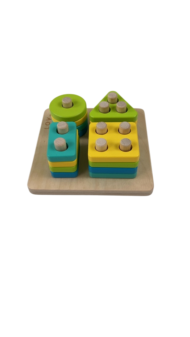 Lovevery Sort and Stack Peg Puzzle — GoodBuy Gear