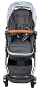 Shop Mockingbird Single to Double 2.0 Stroller, 2024, Silver With Penny Leather, Sky, Watercolor Drops at GoodBuy Gear