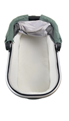 Shop UPPAbaby V2 Bassinet, Emmett (Green Melange) at GoodBuy Gear