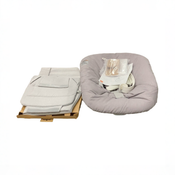 Shop Stokke Tripp Trapp High Chair Complete² + Newborn Set, Anthracite, Natural at GoodBuy Gear