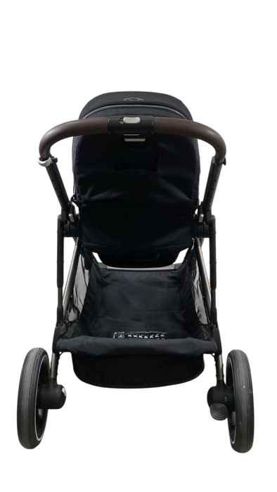 Shop Cybex Gazelle S Modular Stroller, 2023, Moon Black, Taupe Frame at GoodBuy Gear