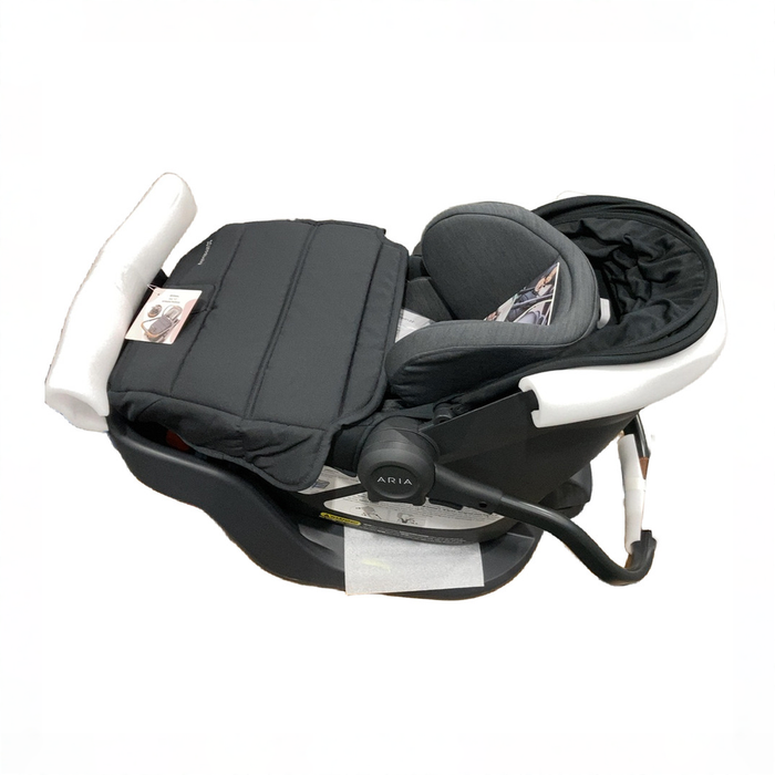 Shop UPPAbaby Aria V2 Infant Car Seat, 2026, Nori (Charcoal / Saddle Leather) at GoodBuy Gear