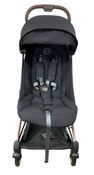 Shop Cybex Coya Stroller, 2024, Rose Gold, Sepia Black at GoodBuy Gear