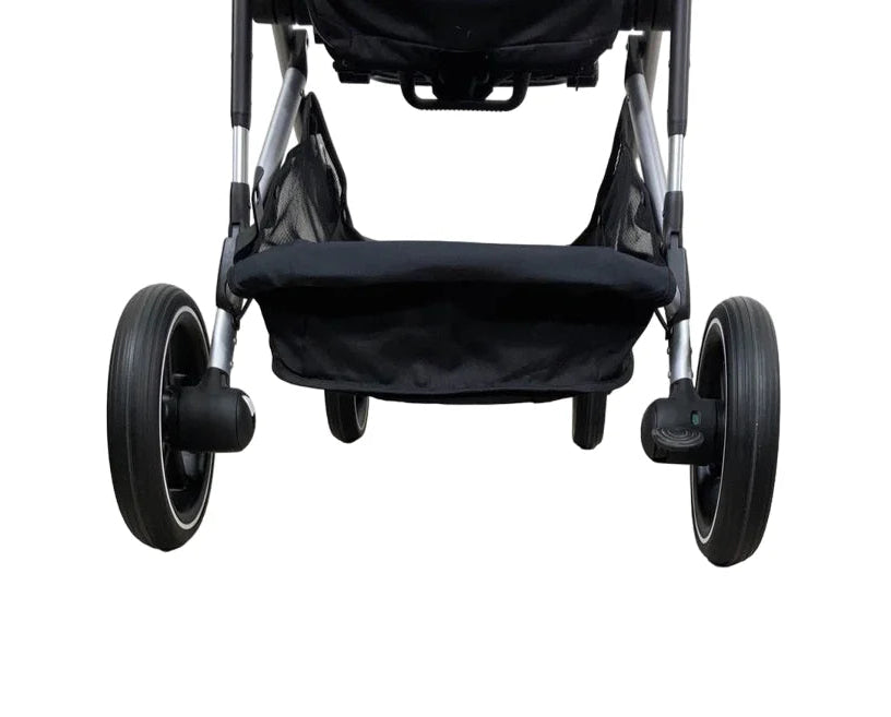 Cybex Gazelle S Modular Stroller, Moon Black, Silver Frame, 2025