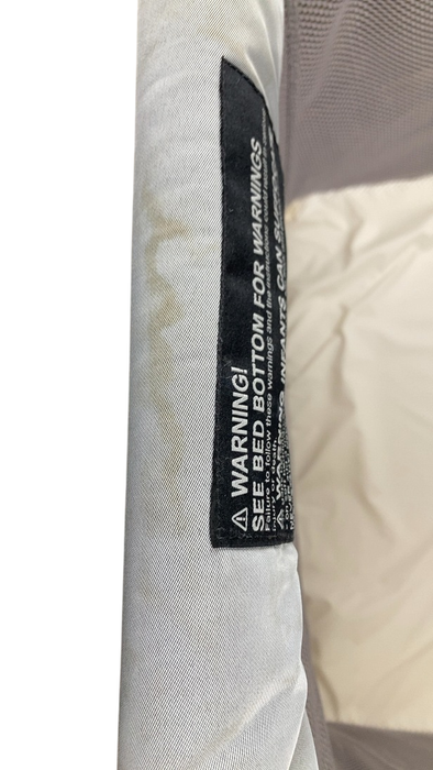 Shop BabyBjorn Travel Crib Light Bundle with Fitted Sheet, Silver at GoodBuy Gear