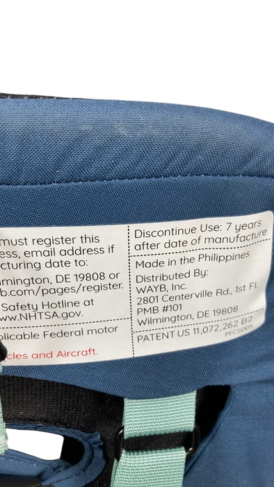 Shop WAYB Pico Portable Car Seat, 2023, Midnight Sky at GoodBuy Gear