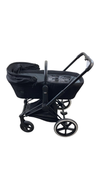 Shop Cybex Priam Stroller Frame With Carry Cot, Deep Black, Matte Black at GoodBuy Gear