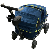 Shop Gladly Family Anthem4 Classic 4 Seater All Terrain Wagon Stroller, Neon Indigo at GoodBuy Gear