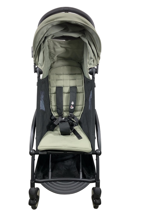 Shop Stokke YOYO3 Complete Stroller, 2024, Black, Olive at GoodBuy Gear