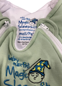 Shop Baby Merlin's Magic Sleepsuit, Cotton, Sage Green, Small 3-6 Months at GoodBuy Gear