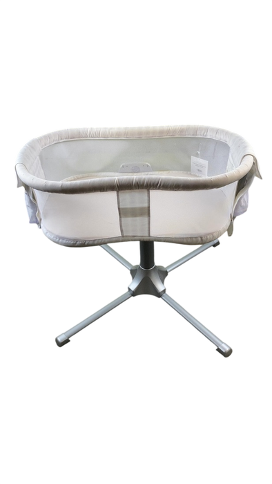 Shop Halo BassiNest Swivel Sleeper Premiere Series, Silver Damask at GoodBuy Gear
