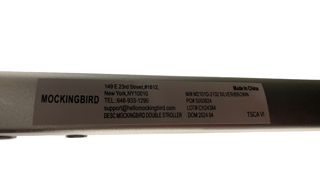 Shop Mockingbird Single to Double 2.0 Stroller, 2024, Sea, Silver With Penny Leather, Watercolor Drops at GoodBuy Gear