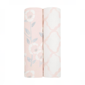 Shop Aden + Anais Silky Soft Swaddles (2 Pack), Stencil at GoodBuy Gear