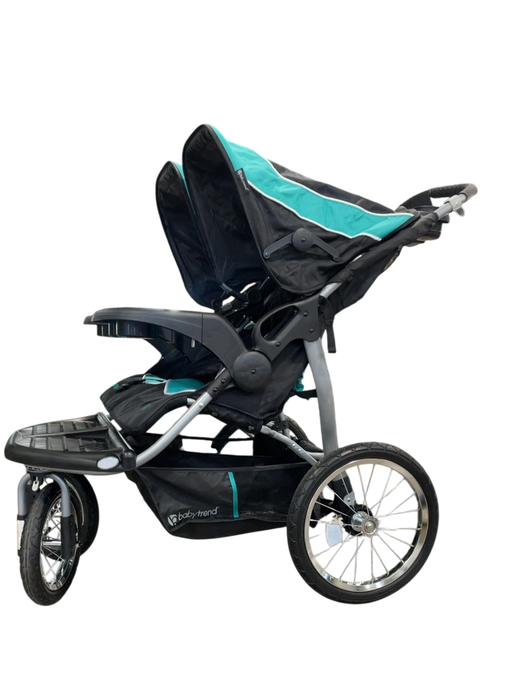 Shop Baby Trend Navigator Double Jogger Stroller, 2025, Regular, Tropic at GoodBuy Gear