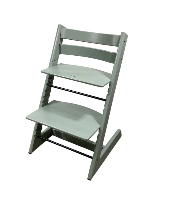 Shop Stokke Tripp Trapp High Chair With Baby Set, Glacier Green at GoodBuy Gear
