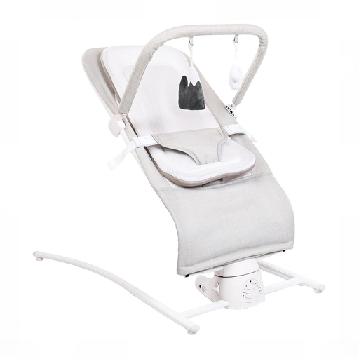 Shop Baby Delight Alpine Wave Deluxe Bouncer With Motion, Driftwood Grey at GoodBuy Gear