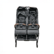 Shop DRAFT - Strolee V2 Double Stroller, 2026, Black at GoodBuy Gear