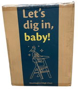 Shop Mockingbird High Chair, 2.0, Natural Beech, White at GoodBuy Gear