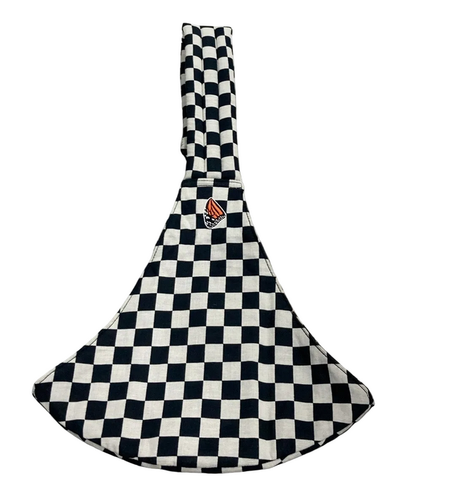 Shop Mabē The Monarch Toddler Sling, Ebony Check at GoodBuy Gear