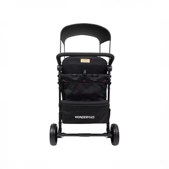 Shop Wonderfold W4 Luxe Pro Stroller Wagon, 2025, Jet Black at GoodBuy Gear