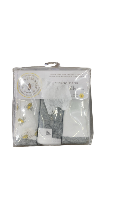 Shop Burt's Bees Baby Washcloths, 3 Pack, Honey Bee at GoodBuy Gear