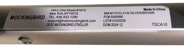 Shop Mockingbird Single 2.0 Stroller, Sage, Watercolor Drops, Silver With Penny Leather, 2024 at GoodBuy Gear