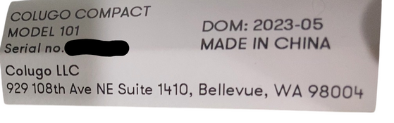 Shop Colugo Compact Stroller, 2023, Black at GoodBuy Gear