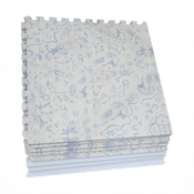 Shop House of Noa Little Nomad Play Mat, 4x8, Delft blue, Emile at GoodBuy Gear