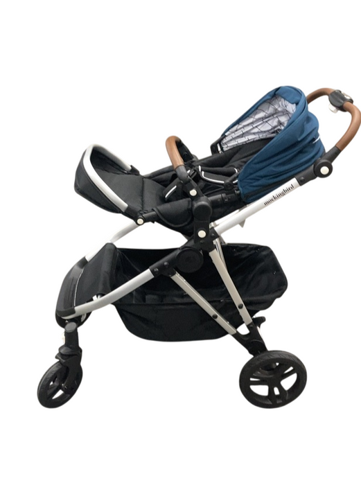 Shop Mockingbird Single to Double 2.0 Stroller, 2025, Sea, Silver With Penny Leather, Windowpane at GoodBuy Gear