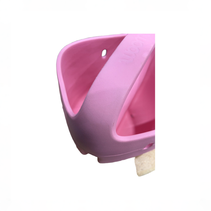 Shop Woom POP Kids' Bike Basket, Marshmallow Pink at GoodBuy Gear