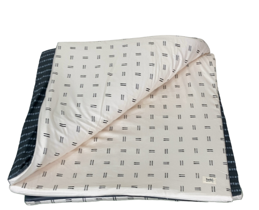 Toki Kids Mega Padded Play Mat 55" x 55", Mudcloth