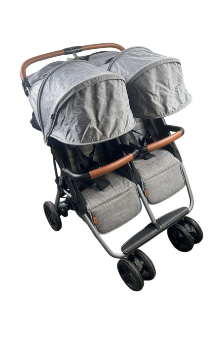 Shop Zoe Twin V1 Double Stroller, 2022, Luxe Grey at GoodBuy Gear