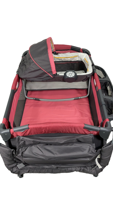 baby trend deluxe hiking backpack Baby Trend Lil' Snooze Deluxe III for Twins, Cozy Berry — GoodBuy Gear
