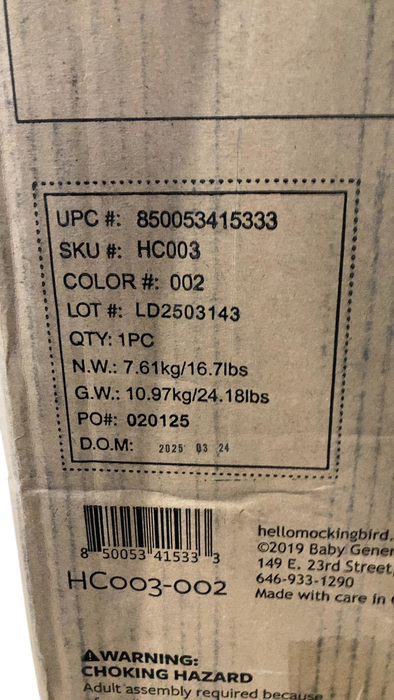 Shop Mockingbird High Chair, 2.0, Natural Beech, White at GoodBuy Gear