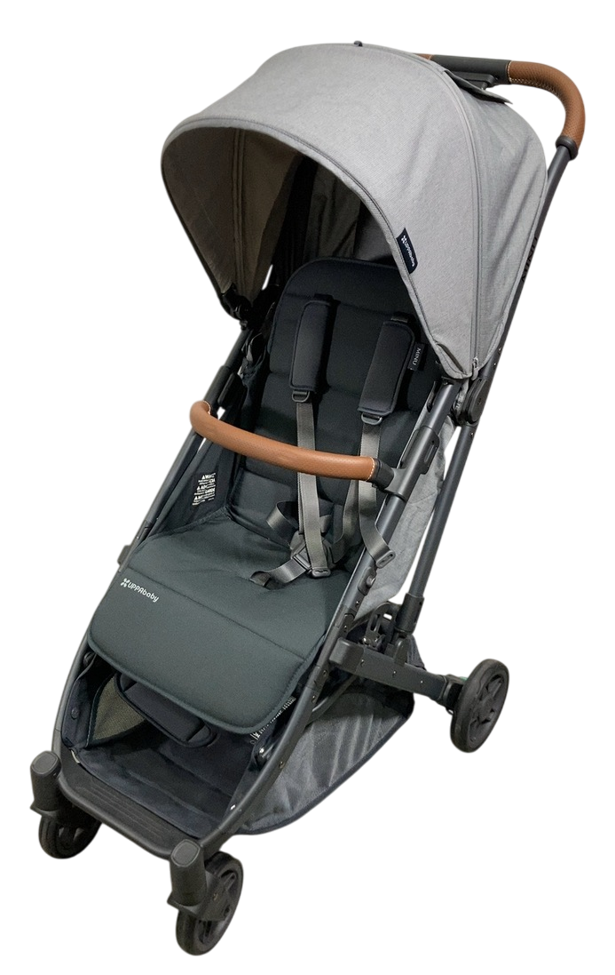 UPPAbaby MINU V2 Stroller, 2024, Greyson (Charcoal Melange)