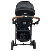 Shop Mockingbird Single to Double 3.0 Stroller, 2025, Charcoal with Penny Leather, Solid Black at GoodBuy Gear
