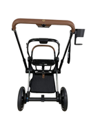 Shop Cybex PRIAM Stroller Frame And Seat, 2021, Chrome/Brown at GoodBuy Gear