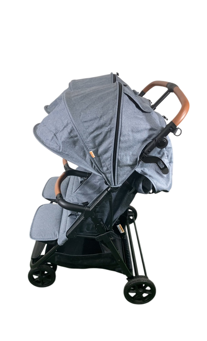 Shop Zoe The Twin V2 Double Stroller, 2024, Luxe Grey at GoodBuy Gear