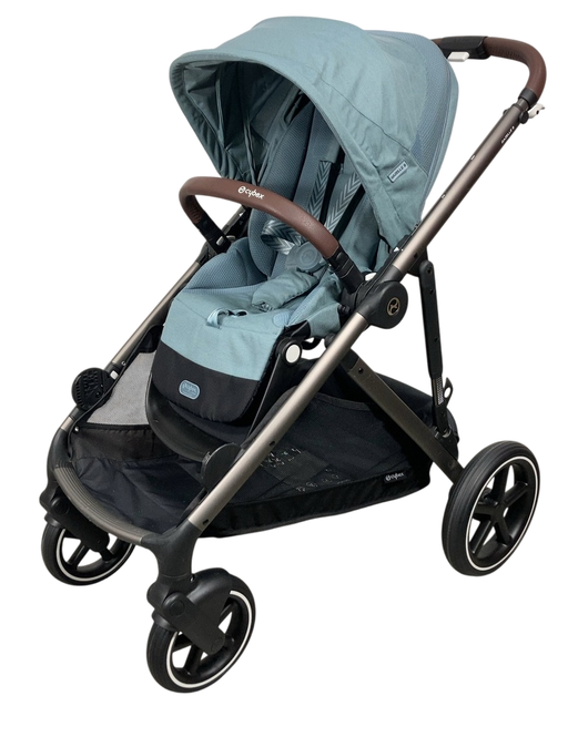 Shop Cybex Gazelle S Modular Stroller, 2023, Sky Blue, Taupe Frame at GoodBuy Gear
