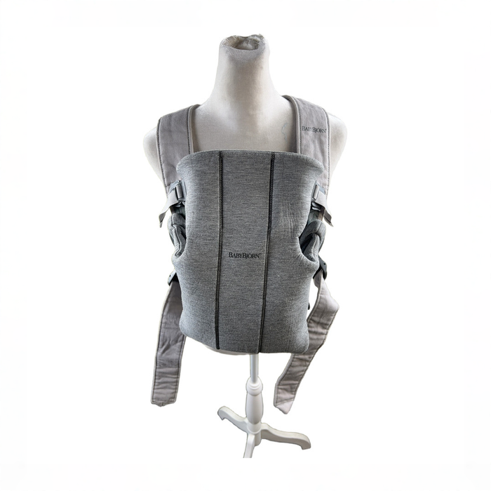 Shop BabyBjorn Baby Carrier Mini, Light Gray 3D Jersey at GoodBuy Gear