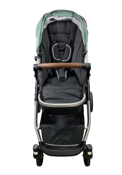Shop Mockingbird Single to Double 2.0 Stroller, 2024, Sage, Silver With Penny Leather, Watercolor Drops at GoodBuy Gear