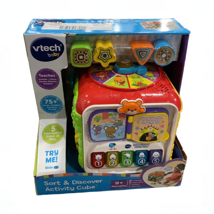 Shop VTech Sort And Discover Activity Cube at GoodBuy Gear