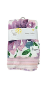 Shop Burt's Bees Baby Burp Cloths, 5-Pack, Watercolor Daylily at GoodBuy Gear