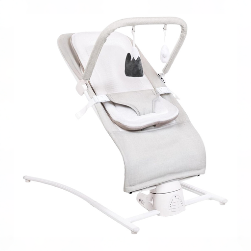 Shop Baby Delight Alpine Wave Deluxe Bouncer With Motion, Driftwood Grey at GoodBuy Gear