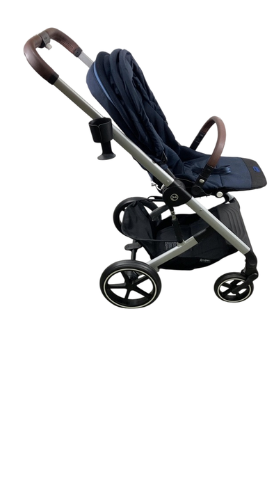 Shop Cybex Balios S Lux Stroller, Silver, Ocean Blue, 2024 at GoodBuy Gear