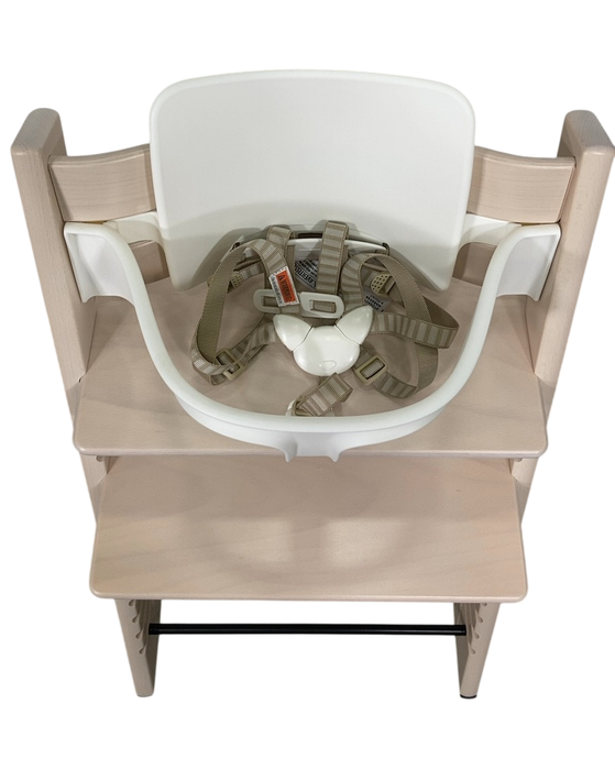 Shop Stokke Tripp Trapp High Chair With Baby Set, 2, Whitewash at GoodBuy Gear