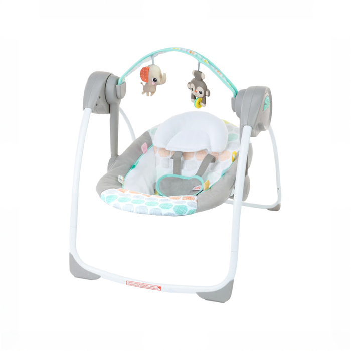 Shop Bright Starts Portable Swing, Whimsical Wild at GoodBuy Gear