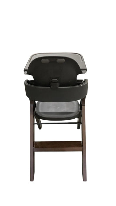 Mockingbird High Chair, Charcoal Black, Espresso Beech