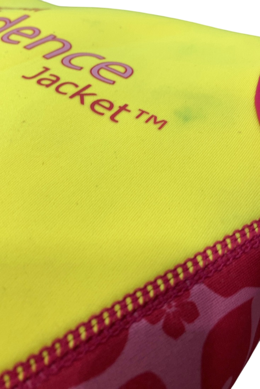 Shop Konfidence Original Swim Jacket, Pink Hibiscus Oahu, Small( 1.5-3 years) at GoodBuy Gear